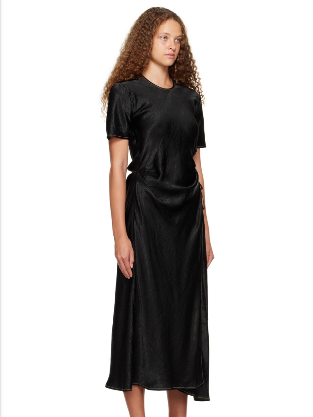 Acne Studios Black Midi Dress